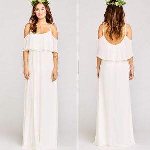 Show Me Your Mumu Caitlin Ruffle Maxi Dress 1X